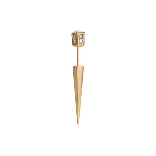 Yellow Gold Earring With Diamonds