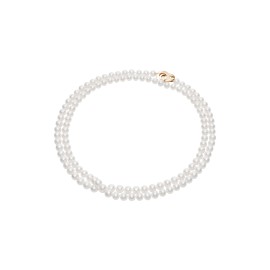 Round Freshwater Pearl Strand Necklace