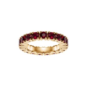 Yellow Gold Ring With Rubies