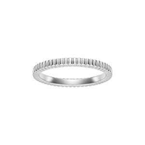 White Gold Gear Ring